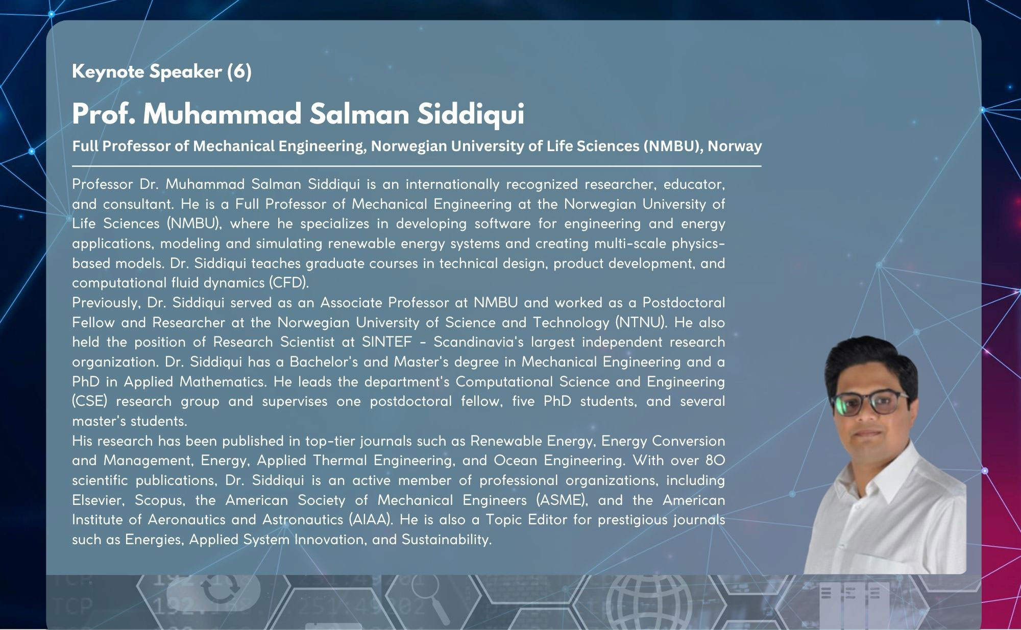 Prof. Muhammad Salman Siddiqui